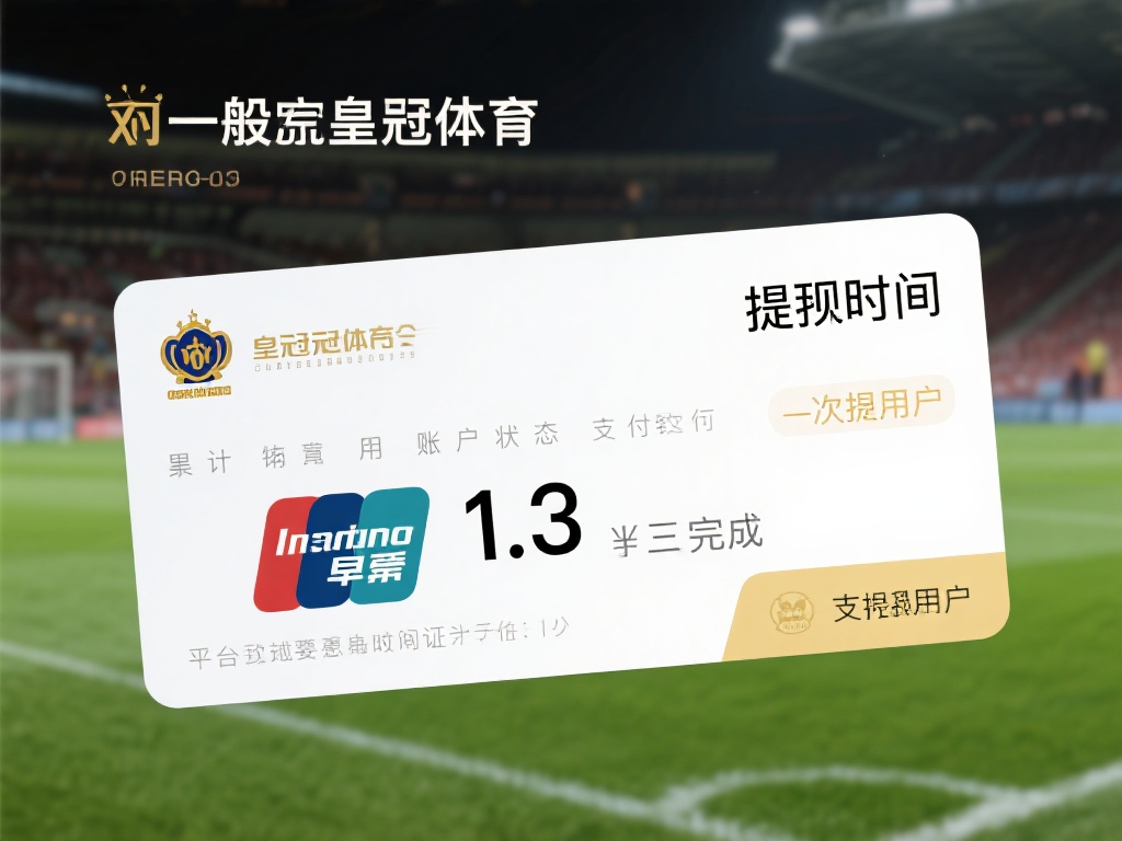 一般来说，皇冠体育的提现时间通常在1-3个工作日内