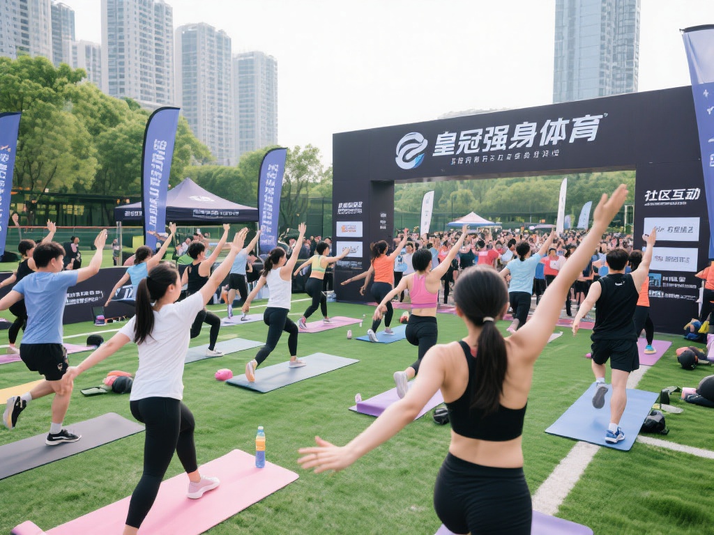 此外，他们还注重社区互动，经常组织各种健身活动，如